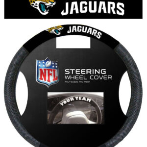 Jacksonville Jaguars Steering Wheel Cover Mesh Style CO