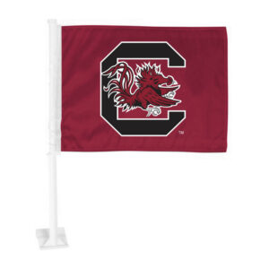 South Carolina Gamecocks Flag Car Primary Logo