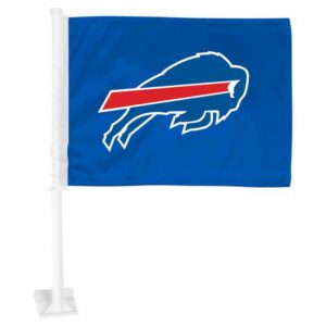 Buffalo Bills Flag Car Primary Logo