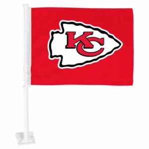 Kansas City Chiefs Flag Car Primary Logo