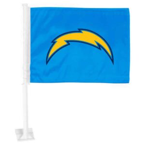 Los Angeles Chargers Flag Car Primary Logo
