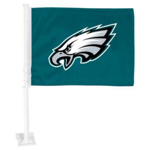 Philadelphia Eagles Flag Car Primary Logo