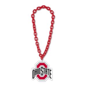 Ohio State Buckeyes Necklace Big Fan Chain