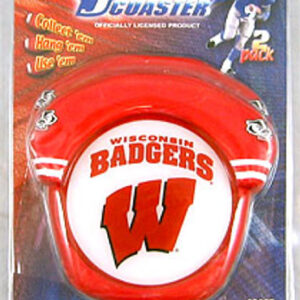 Wisconsin Badgers Coaster Set Jersey Style CO