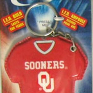 Oklahoma Sooners Keychain Jersey Keylight CO