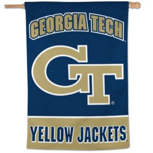 Georgia Tech Yellow Jackets Banner 28x40 Vertical