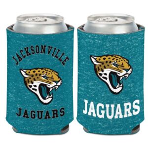Jacksonville Jaguars Can Cooler Heathered
