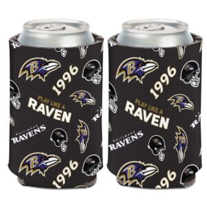 Baltimore Ravens Can Cooler Scatterprint Design