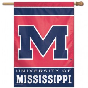 Mississippi Rebels Banner 28x40 Vertical