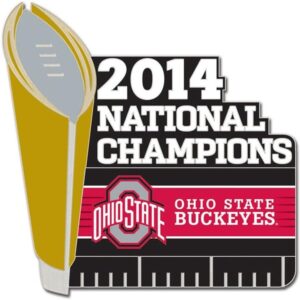 Ohio State Buckeyes Collector Pin 2014 Champ