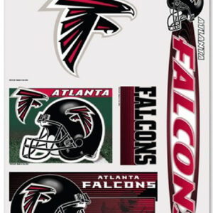 Atlanta Falcons Decal 11x17 Multi Use 5 Piece