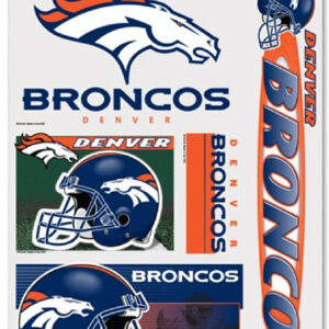 Denver Broncos Decal 11x17 Ultra