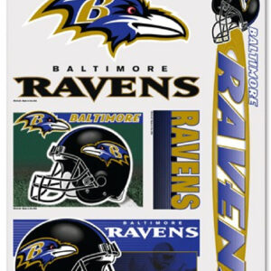Baltimore Ravens Decal 11x17 Ultra