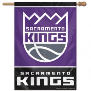 Sacramento Kings Banner 28x40 Vertical