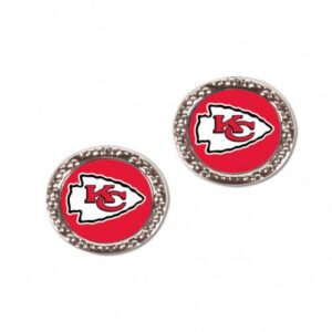 Kansas City Chiefs Earrings Post Style