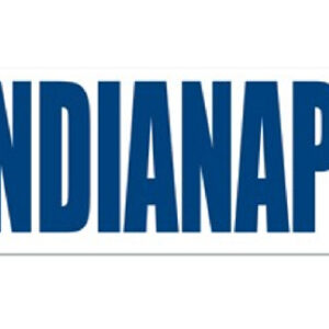 Indianapolis Colts Decal Bumper Sticker