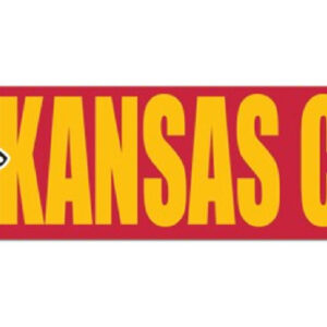 Kansas City Chiefs Decal Bumper Sticker