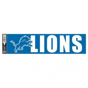 Detroit Lions Decal Bumper Sticker
