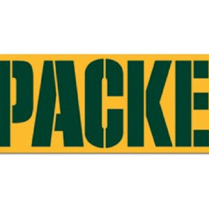 Green Bay Packers Decal Bumper Sticker