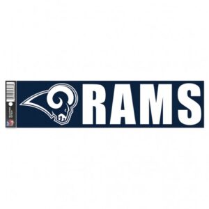 Los Angeles Rams Decal 3x12 Bumper Strip Style
