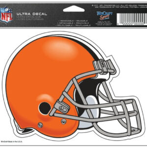 Cleveland Browns Decal 5x6 Ultra Color
