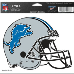 Detroit Lions Decal 5x6 Multi Use Color