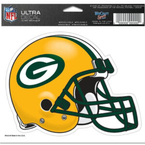 Green Bay Packers Decal 5x6 Ultra Color