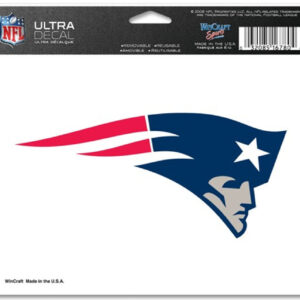 New England Patriots Decal 5x6 Ultra Color