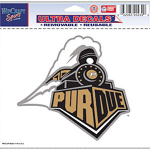 Purdue Boilermakers Decal 5x6 Ultra Color