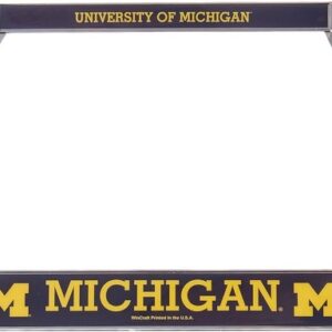 Michigan Wolverines License Plate Frame Metal