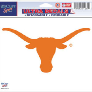 Texas Longhorns Decal 5x6 Ultra Color