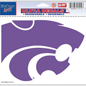 Kansas State Wildcats Decal 5x6 Ultra Color