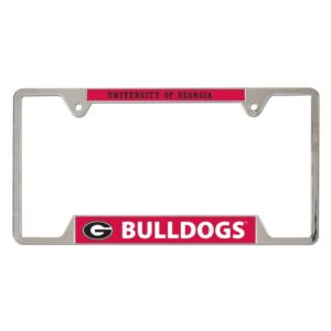 Georgia Bulldogs License Plate Frame Metal