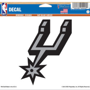 San Antonio Spurs Decal 5x6 Ultra