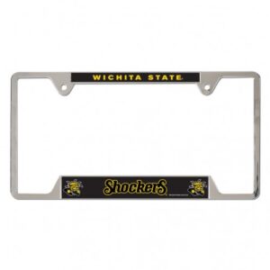 Wichita State Shockers License Plate Frame Metal