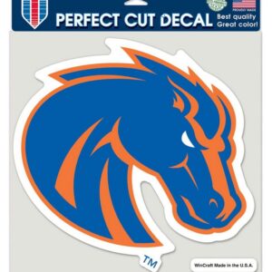 Boise State Broncos Decal 8x8 Perfect Cut Color