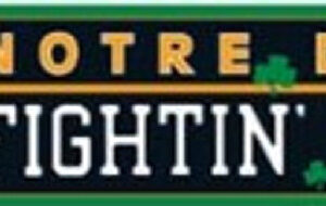 Notre Dame Fighting Irish Bumper Sticker