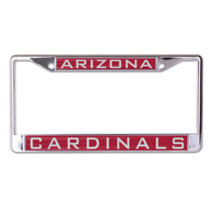 Arizona Cardinals License Plate Frame - Inlaid
