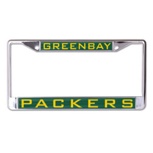 Green Bay Packers License Plate Frame - Inlaid
