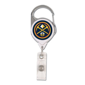 Denver Nuggets Badge Holder Premium Retractable