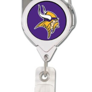 Minnesota Vikings Retractable Premium Badge Holder