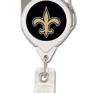 New Orleans Saints Retractable Premium Badge Holder