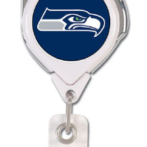 Seattle Seahawks Retractable Premium Badge Holder