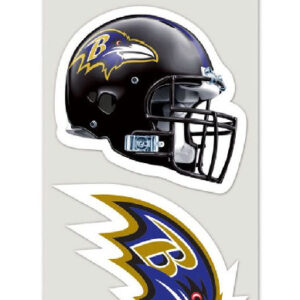 Baltimore Ravens Set of 2 Die Cut Decals