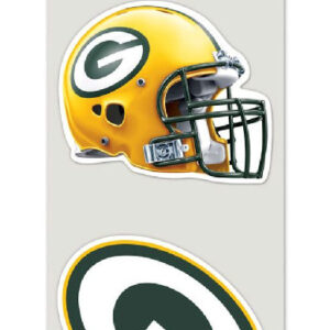 Green Bay Packers Set of 2 Die Cut Decals
