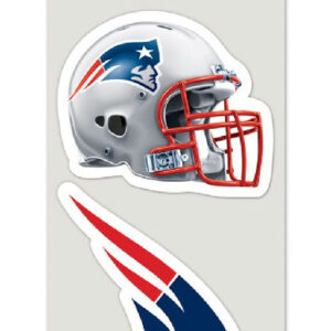 New England Patriots Set of 2 Die Cut Decals