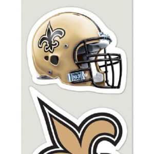 New Orleans Saints Set of 2 Die Cut Decals