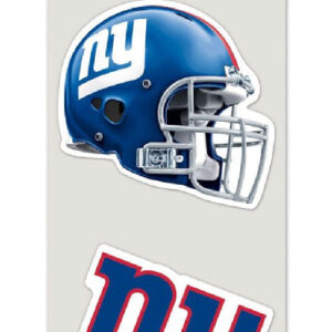 New York Giants Set of 2 Die Cut Decals