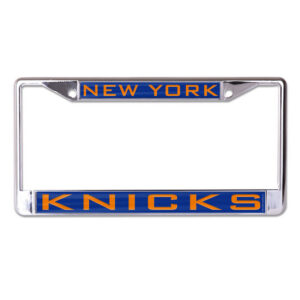 New York Knicks License Plate Frame - Inlaid
