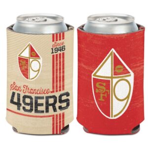 San Francisco 49ers Can Cooler Vintage Design